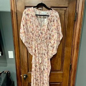 Kimono beach coverup